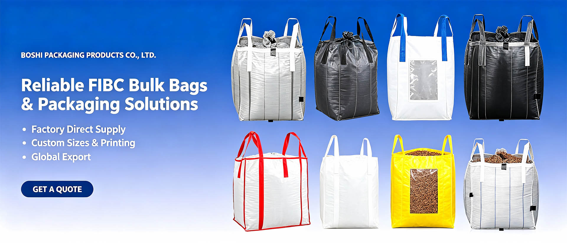 Complete FIBC Product Line with Full Technical Parameters